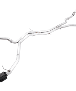 Alternative view of AWE Tuning Audi B9.5 RS5 Sportback Non-Resonated Track Edition Exhaust - RS-Style Diamond Blk Tips