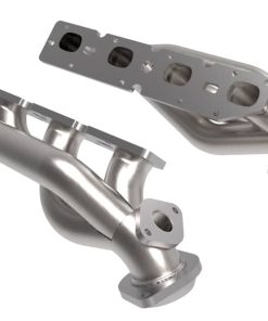 Alternative view of aFe Power Twisted Steel 304SS Shorty Header 19-21 Ram 2500/3500 V8-6.4L