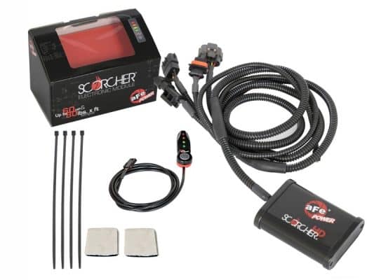 Alternative view of aFe SCORCHER HD Module 2016 Nissan Titan XD V8-5.0L (td)