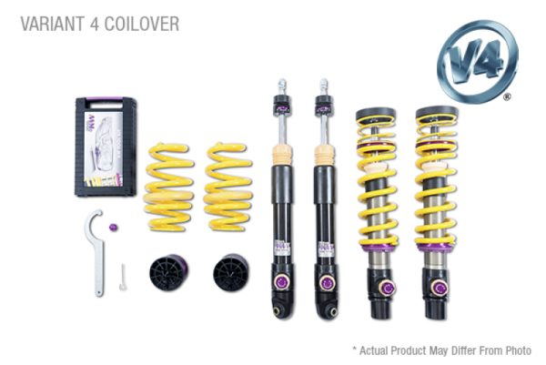 Alternative view of KW Coilover Kit V4 2015+ Mercedes C-Class (W205) AMG C63/C63 S Sedan w/ Electronic Dampening