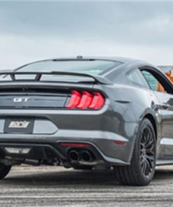 Alternative view of Borla 2018 Ford Mustang GT (A/T / M/T) 3in ATAK Catback Exhaust w/o Valves w/ Black Chrome Tips