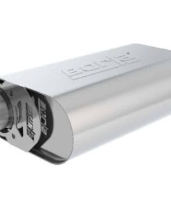 Borla CrateMuffler SBC Hot 350/383 3inch Offset/Offset 14in x 4.35in x 9in Oval Muffler