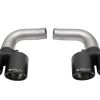 SOUL 05-08 Porsche 997.1 Carrera Muffler Bypass Pipes - Carbon Fiber Tips