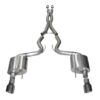 Corsa 15-17 Ford Mustang GT Coupe 5.0L 3in Sport Cat-Back Exhaust Dual Rear Exit w/ Gun Metal Tips