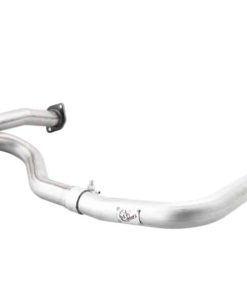 aFe Power Twisted Steel Y-Pipe Aluminized 2in 12-14 Jeep Wrangler (JK) V6 3.6L (4dr)