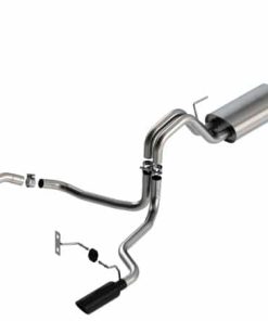 Alternative view of Borla F-150 2021 5.0L 2dr RC SB (122.8 WB) XL/XLT 3/2.25 SRE Cat-Back S-Type Black Chrome Tips