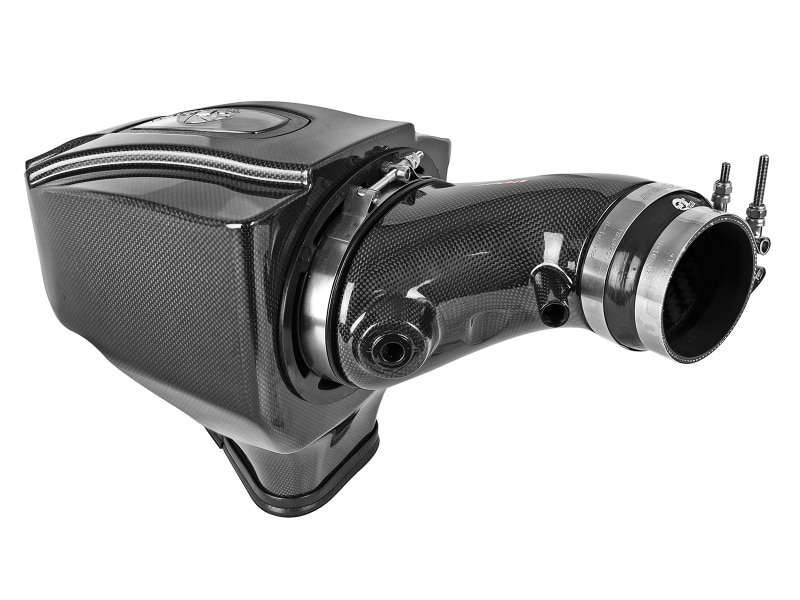 aFe Momentum Black Series Carbon Fiber Pro 5R Air Intake System 11-19 Dodge Charger SRT8 6.4L - Image 4