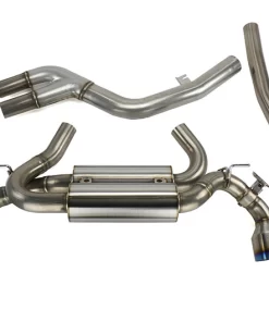 HKS 2019+ Toyota GR Supra w/o OPF Dual Hi-Power Titanium Tip Catback Exhaust