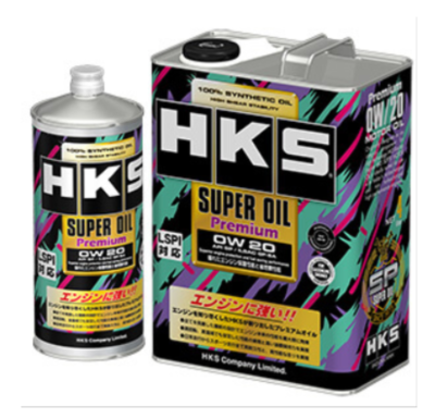 Alternative view of HKS SUPER OIL Premium API SP/ILSAC GF-6A 0W20 20L