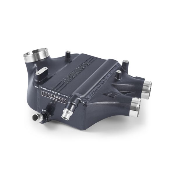 Alternative view of Mishimoto 15-20 BMW F8X M3/M4 Performance Air-to-Water Intercooler Power Pack - Mineral Gray