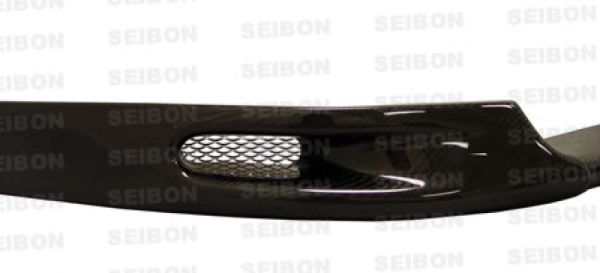 Alternative view of Seibon 93-98 Toyota Supra TJ-Style Carbon Fiber Front Lip