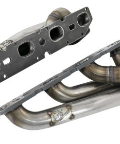 aFe Power Twisted Steel 304SS Shorty Header 09-18 Dodge Challenger / Charger V8-5.7L