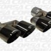 Corsa 15-16 Ford Mustang GT 5.0 Black Quad Tips Kit