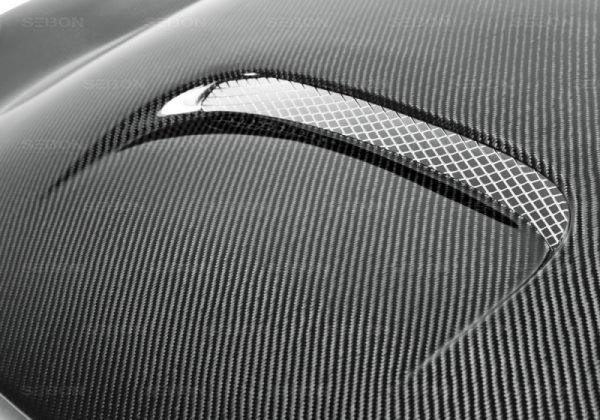 Alternative view of Seibon 03-05 Dodge Neon SRT-4 DV-Style Carbon Fiber Hood