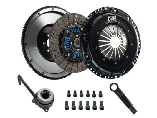 Alternative view of DKM Clutch VW GLI 1.8T 6-Spd Sprung Organic MB Clutch Kit w/Steel Flywheel (440 ft/lbs Torque)