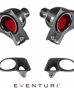 Alternative view of Eventuri BMW E39 M5 - Black Carbon Intake