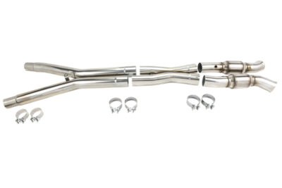 Alternative view of Kooks 05-08 Chevrolet Corvette Base 2 x 3 Header & Green Catted X-Pipe Kit