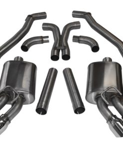 Alternative view of Corsa 12-13 Chevrolet Camaro Coupe ZL1 6.2L V8 Polished Sport Cat-Back + XO Exhaust