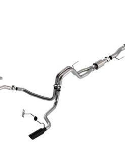 Borla F-150 2021 5.0L 4dr CC SB EC STB Lariat/KR/Pltnm/LTD 3/2.25 SRE Cat-Back S-Type Black CHR Tips