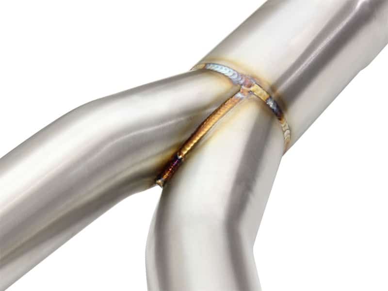 aFe MACHForce XP SS-304 Black Tip 3.0in-2.5in Dia Cat Back Exhaust 11-13 BMW 335i (E90/E92) 3.0L - Image 3