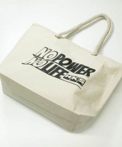 HKS No Power No Life Canvas Tote Bag