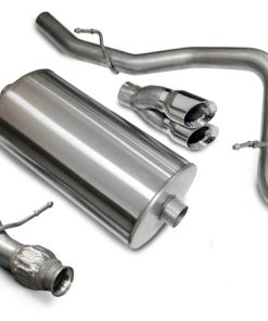 Alternative view of Corsa 09-11 Chevrolet Tahoe 5.3L V8 Polished Sport Cat-Back Exhaust