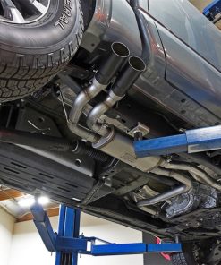 Alternative view of aFe POWER Rebel Series 2-1/2in 409 SS Cat Back Exhaust w/ Black Tips 16-17 Nissan Titan V8 5.6L