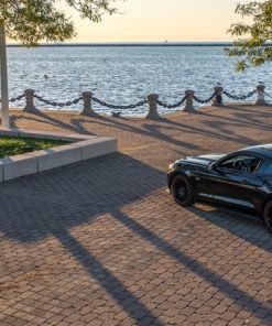 Alternative view of Corsa 15-16 Ford Mustang GT 5.0 3in Axle Back Exhaust Black Quad Tips (Sport)