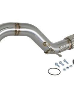 aFe Twisted Steel 3in Rear Down-Pipe/Mid Pipe 2017+ Honda Civic Type R I4 2.0L (t)