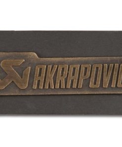 Akrapovic Brass sign badge