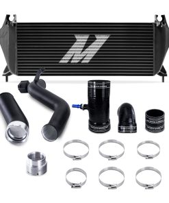 Mishimoto 19+ Ford Ranger 2.3L EcoBoost Intercooler Kit - Black + MWBK Pipes