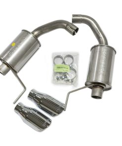 Alternative view of ROUSH 2015-2019 Ford Mustang 3.7L/2.3L V6/I4 Exhaust Kit w/ Round Tips