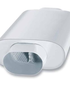 Alternative view of Borla XR-1 Racing Hooters Series Slim Line Muffler