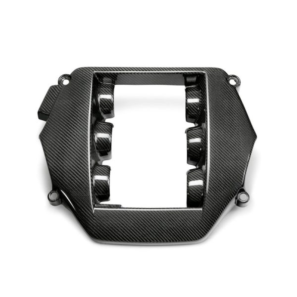 Alternative view of Seibon 09-11 Nissan GTR R35 Carbon Fiber Engine Cover
