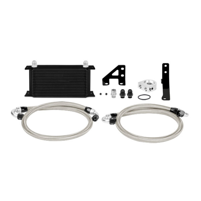 Mishimoto 15 Subaru STI Thermostatic Oil Cooler Kit - Black - Image 2