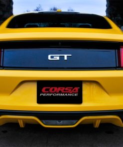 Alternative view of Corsa 2015 Ford Mustang GT 5.0 3in Axle Back Exhaust, Black Dual 4.5in Tip *Sport*