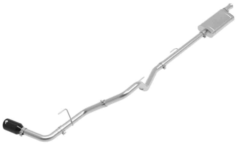 aFe Apollo GT Series 2.5in 409SS 20-21 Jeep Gladiator (JT) V6-3.6L - Black Tip - Image 5