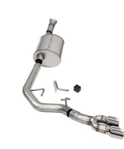 Corsa 2021-2022 Ford F-150 SuperCab/6.5in Bed 3.5L V6 Sport Cat-Back Front of Tire Exit-Polished