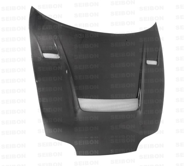 Alternative view of Seibon 93-98 Toyota Supra (JZA80L) KB-Style Carbon Fiber Hood