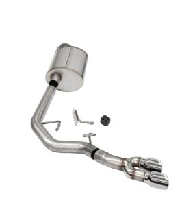 Corsa 2021-2022 Ford F-150 Regular Cab/ 8in Bed 5.0L V8 Sport Cat-Back Front of Tire Exit-Polished