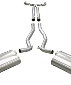 Corsa 10-14 Chevrolet Camaro Convertible SS 6.2L V8 Manual Black Sport Cat-Back + XO Exhaust