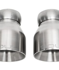 SOUL 2020+ Porsche 718 GT4 / Spyder / GTS 4.0L Bolt On Exhaust Tips - Brushed Finish Straight Cut