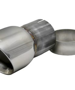 Corsa Single Universal 2.75in Inlet / 3.5in Outlet Polished Pro-Series Tip Kit
