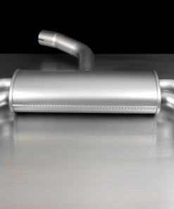 Remus 2011 Volkswagen Golf VI 1.2L Cat Back Exhaust w/84mm Straight w/Carbon Insert Tail Pipe Set