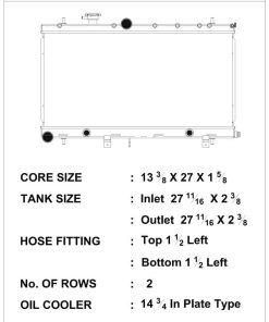 CSF 02-07 Subaru WRX/STI Radiator w/Built-In Oil Cooler/Filler Neck