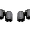 SOUL 12-16 Porsche 991.1 Carrera Base / S / GTS (w/ PSE) Bolt On Exhaust Tips - Black Chrome
