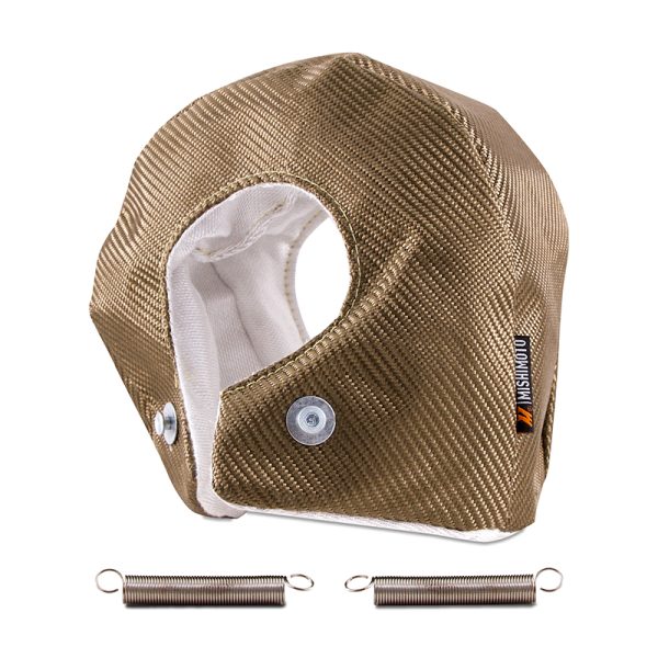 Alternative view of Mishimoto Titanium Turbo Blanket T4