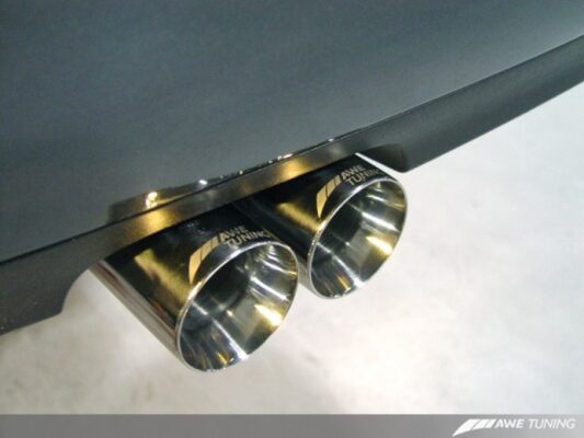 Alternative view of AWE Tuning Mk4 Jetta Cat-Back Performance Exhaust - Dual Outlet