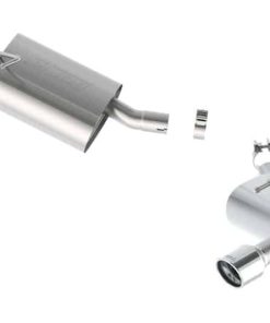 Alternative view of Borla 14-15 Chevy Camaro 3.6L V6 RWD Single Split Rr Exit Touring Exhaust (rear section only)