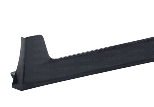 Alternative view of Seibon 12-13 BRZ/FRS TB Style Carbon Fiber Side Skirts (Pair)